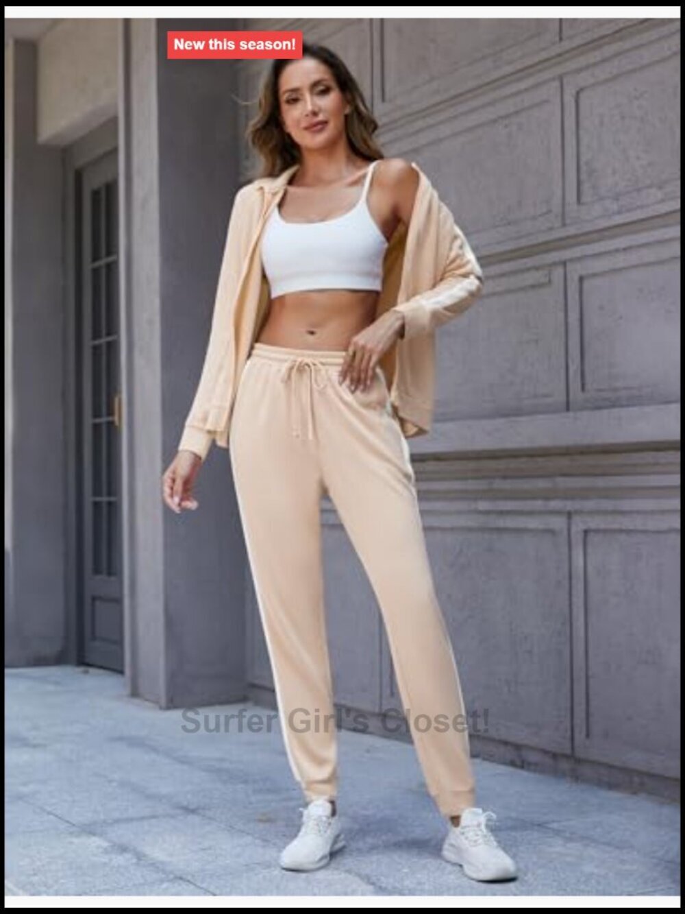 Long Sleeve Full Zip Tracksuit Set with Pockets Jogging Suit Sweatsuit - Picture 3 of 7